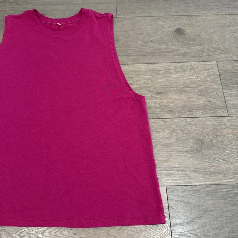 LULULEMON Ripened Raspberry All Yours Tank Active Workout Gym Muscle Top Size 12